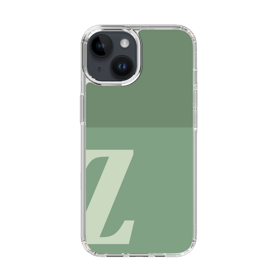 Slim Protection Case［ Original - initial two tone - Z green ］