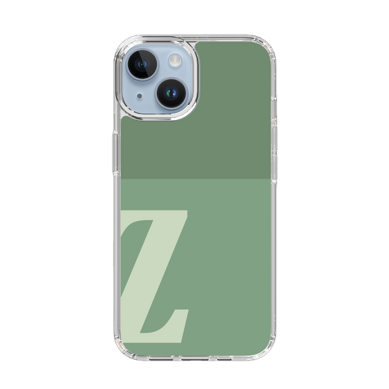 Slim Protection Case［ Original - initial two tone - Z green ］