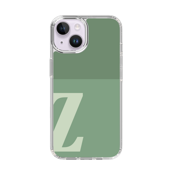 Slim Protection Case［ Original - initial two tone - Z green ］