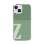 Slim Protection Case［ Original - initial two tone - Z green ］