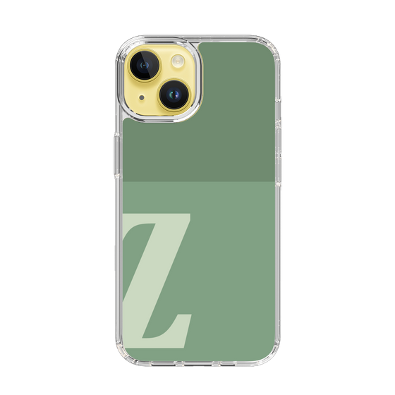 Slim Protection Case［ Original - initial two tone - Z green ］