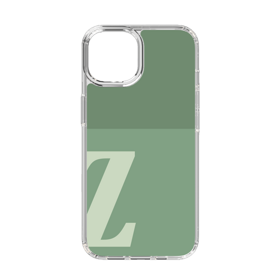 Slim Protection Case［ Original - initial two tone - Z green ］