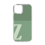 Slim Protection Case［ Original - initial two tone - Z green ］