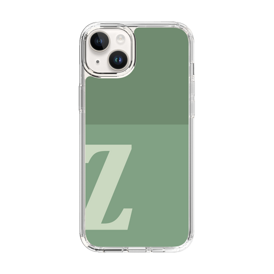 Slim Protection Case［ Original - initial two tone - Z green ］
