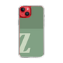 Slim Protection Case［ Original - initial two tone - Z green ］