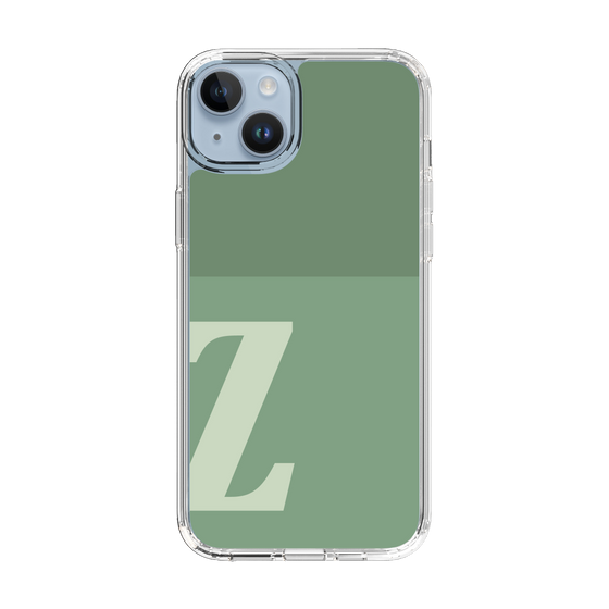 Slim Protection Case［ Original - initial two tone - Z green ］