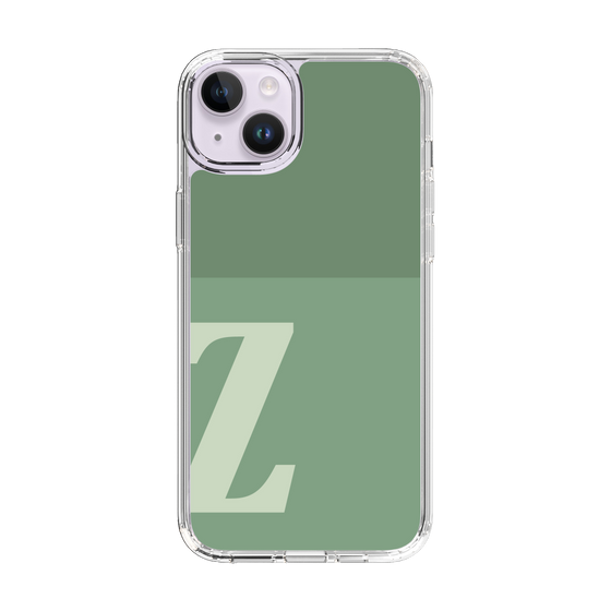 Slim Protection Case［ Original - initial two tone - Z green ］