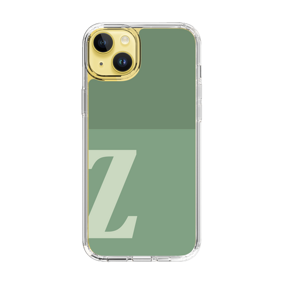 Slim Protection Case［ Original - initial two tone - Z green ］
