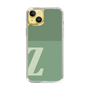 Slim Protection Case［ Original - initial two tone - Z green ］