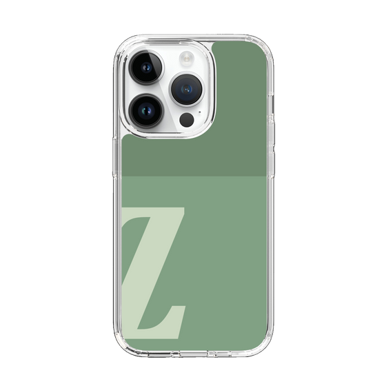 Slim Protection Case［ Original - initial two tone - Z green ］
