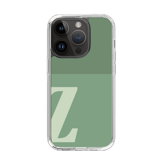 Slim Protection Case［ Original - initial two tone - Z green ］
