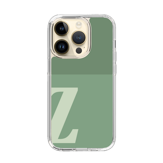 Slim Protection Case［ Original - initial two tone - Z green ］