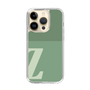 Slim Protection Case［ Original - initial two tone - Z green ］