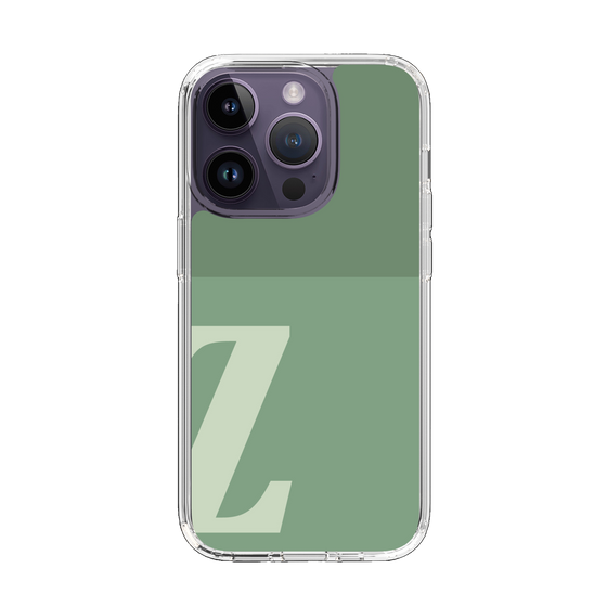Slim Protection Case［ Original - initial two tone - Z green ］