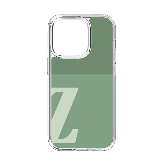 Slim Protection Case［ Original - initial two tone - Z green ］