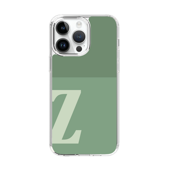 Slim Protection Case［ Original - initial two tone - Z green ］