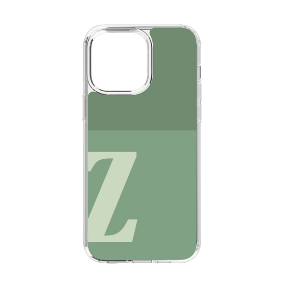 Slim Protection Case［ Original - initial two tone - Z green ］