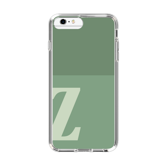 Slim Protection Case［ Original - initial two tone - Z green ］