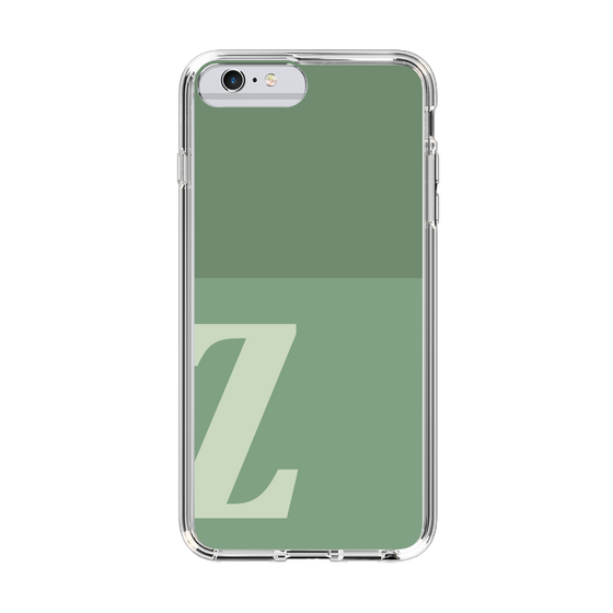 Slim Protection Case［ Original - initial two tone - Z green ］