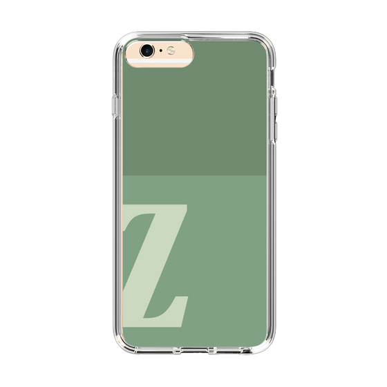 Slim Protection Case［ Original - initial two tone - Z green ］