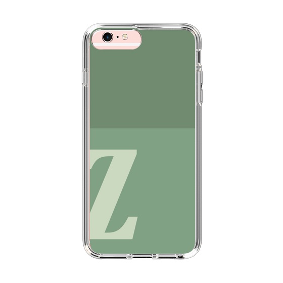 Slim Protection Case［ Original - initial two tone - Z green ］