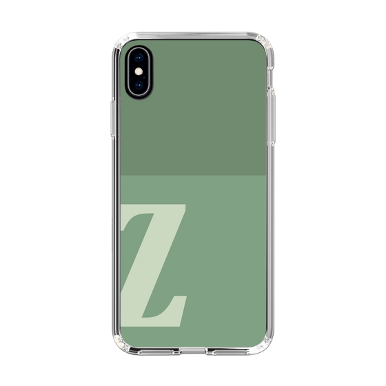 Slim Protection Case［ Original - initial two tone - Z green ］