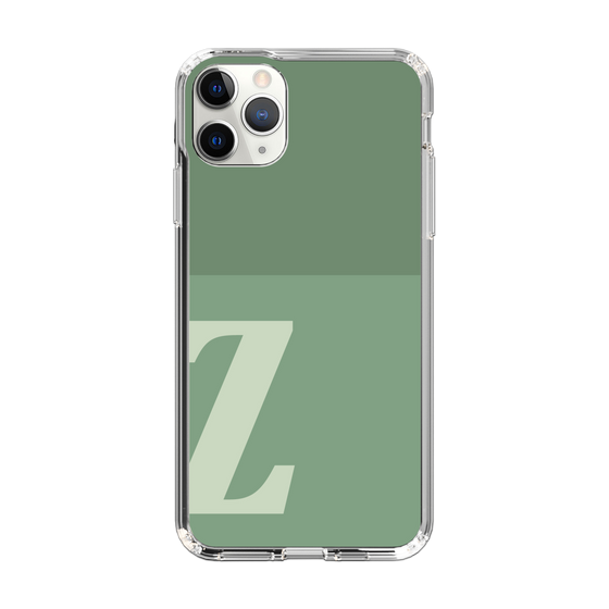 Slim Protection Case［ Original - initial two tone - Z green ］
