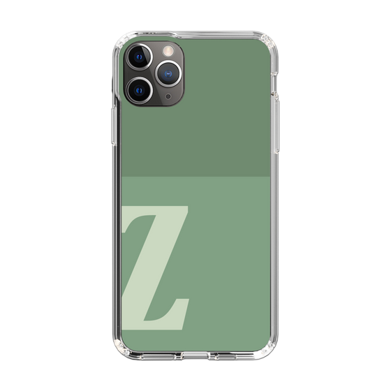 Slim Protection Case［ Original - initial two tone - Z green ］