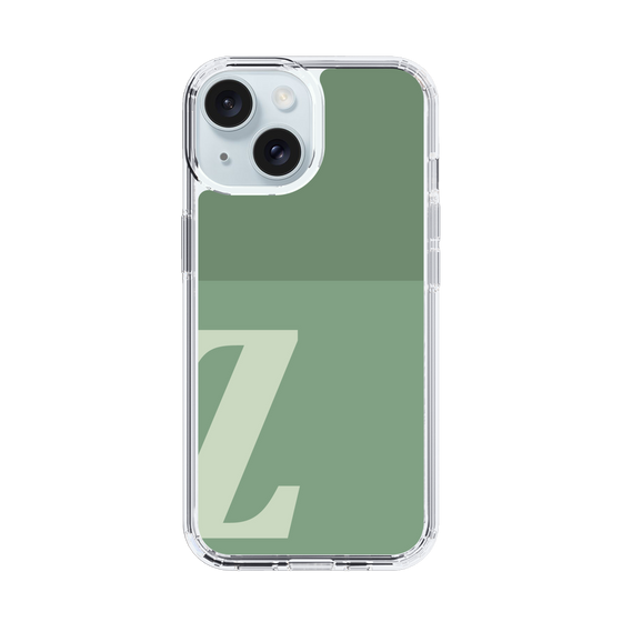 Slim Protection Case［ Original - initial two tone - Z green ］