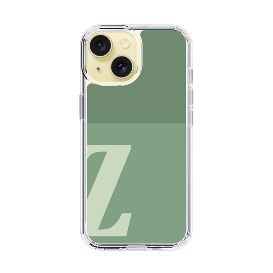 Slim Protection Case［ Original - initial two tone - Z green ］