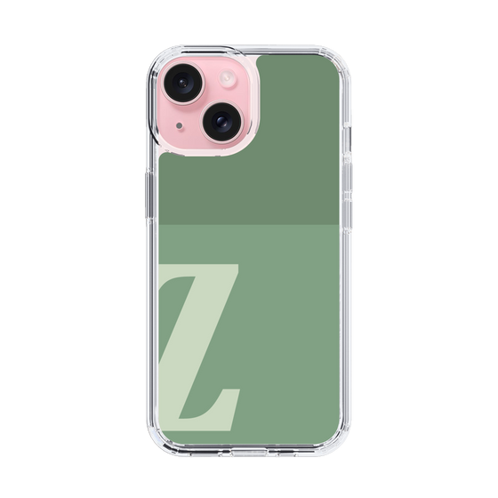 Slim Protection Case［ Original - initial two tone - Z green ］
