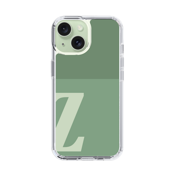 Slim Protection Case［ Original - initial two tone - Z green ］