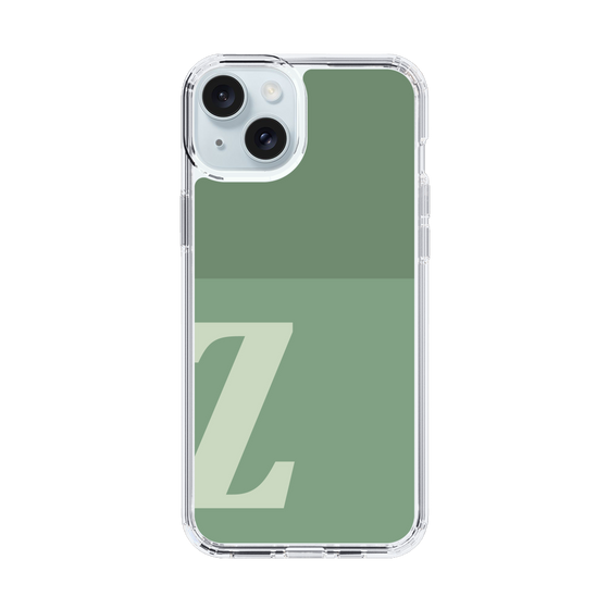 Slim Protection Case［ Original - initial two tone - Z green ］