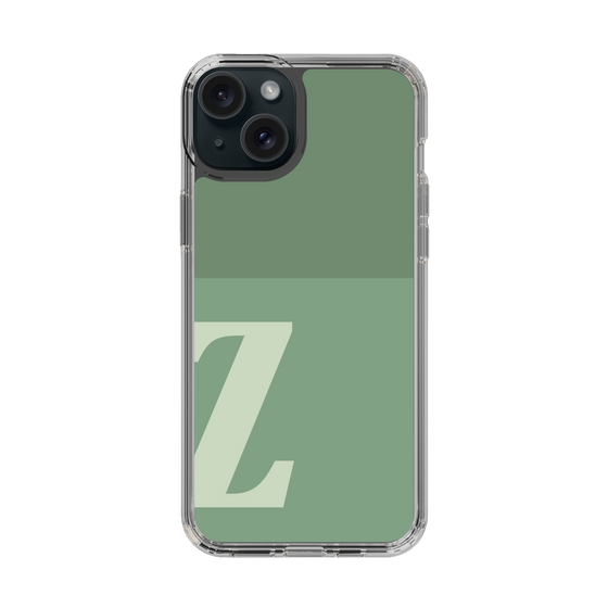 Slim Protection Case［ Original - initial two tone - Z green ］