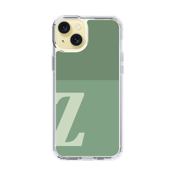 Slim Protection Case［ Original - initial two tone - Z green ］