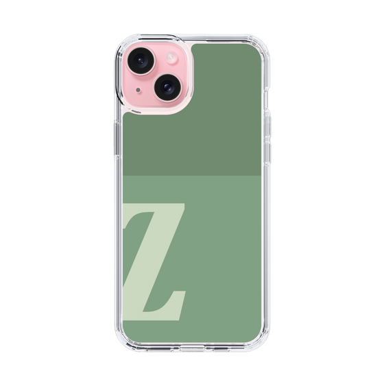 Slim Protection Case［ Original - initial two tone - Z green ］