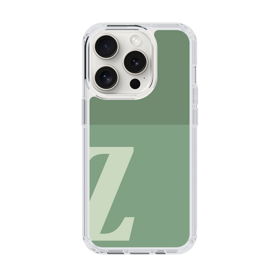 Slim Protection Case［ Original - initial two tone - Z green ］