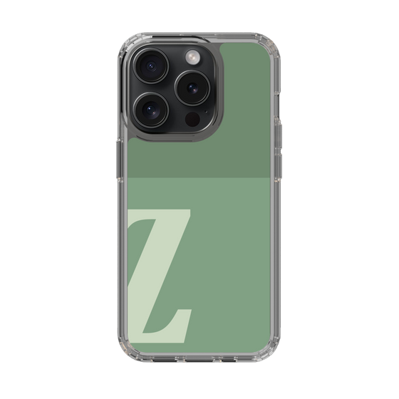 Slim Protection Case［ Original - initial two tone - Z green ］