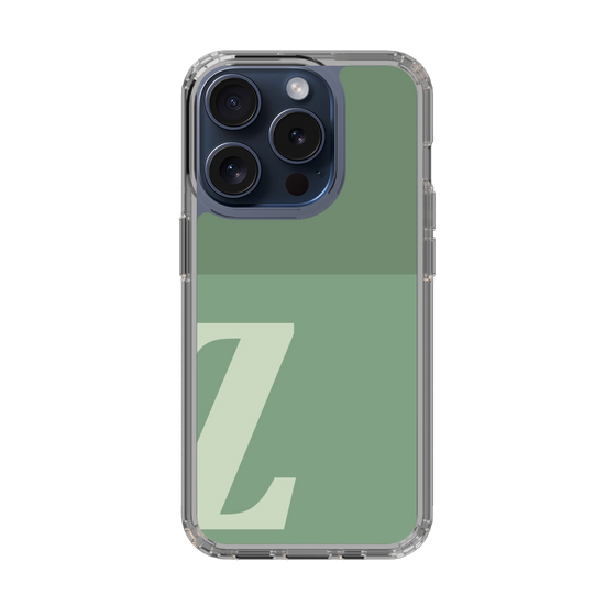 Slim Protection Case［ Original - initial two tone - Z green ］
