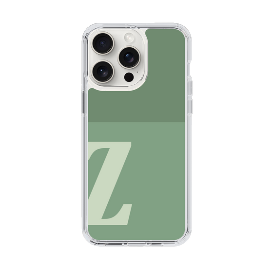 Slim Protection Case［ Original - initial two tone - Z green ］