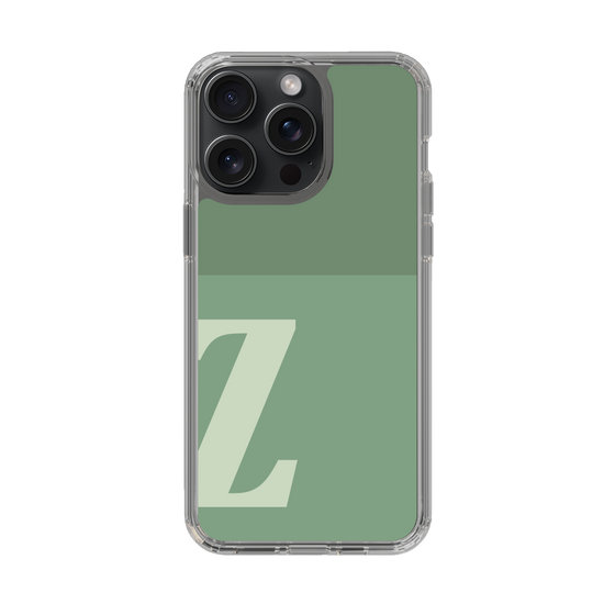 Slim Protection Case［ Original - initial two tone - Z green ］