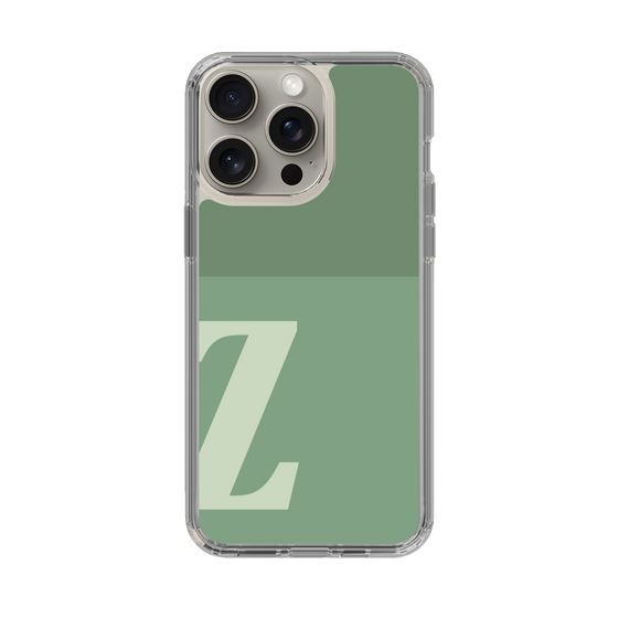 Slim Protection Case［ Original - initial two tone - Z green ］