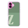 Slim Protection Case［ オリジナル - initial two tone - Z green ］