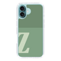 Slim Protection Case［ オリジナル - initial two tone - Z green ］