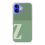 Slim Protection Case［ オリジナル - initial two tone - Z green ］