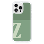 Slim Protection Case［ オリジナル - initial two tone - Z green ］