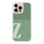 Slim Protection Case［ オリジナル - initial two tone - Z green ］
