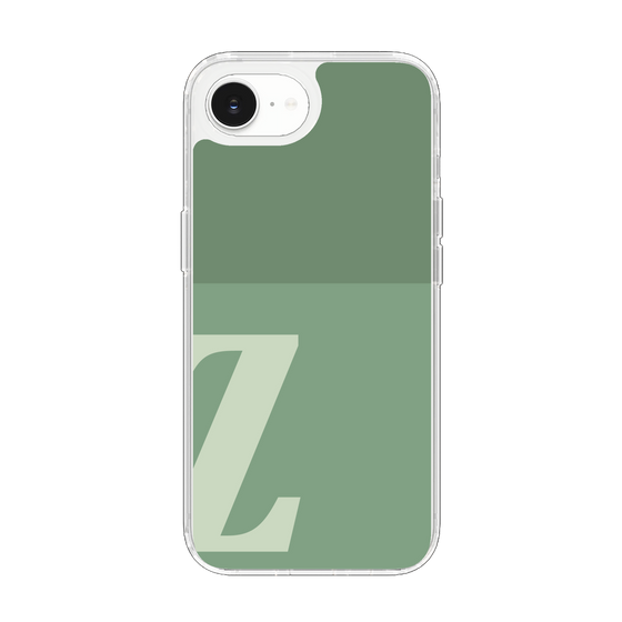 Slim Protection Case［ Original - initial two tone - Z green ］