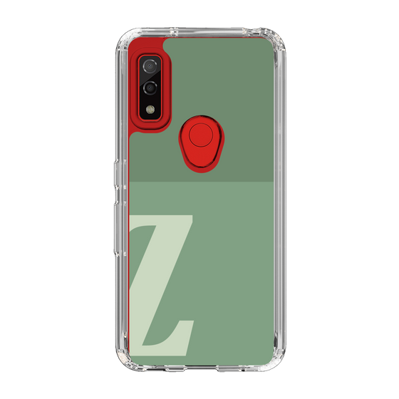 Slim Protection Case［ Original - initial two tone - Z green ］
