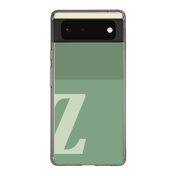 Slim Protection Case［ Original - initial two tone - Z green ］